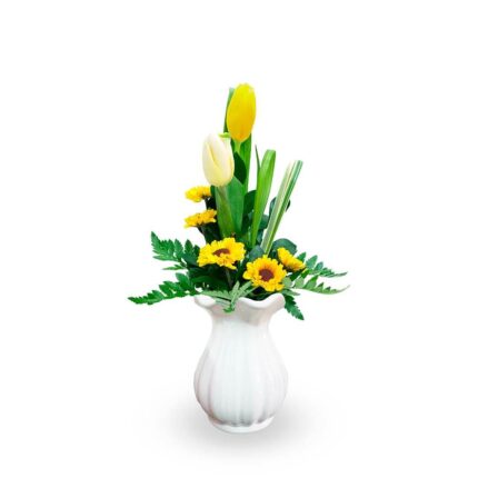 Florero 2 tulipanes me enamoras